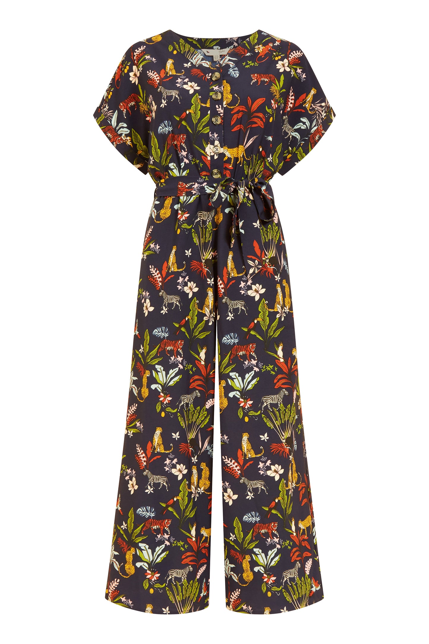 Yumi Navy Animal Kingdom Jumpsuit Yumi