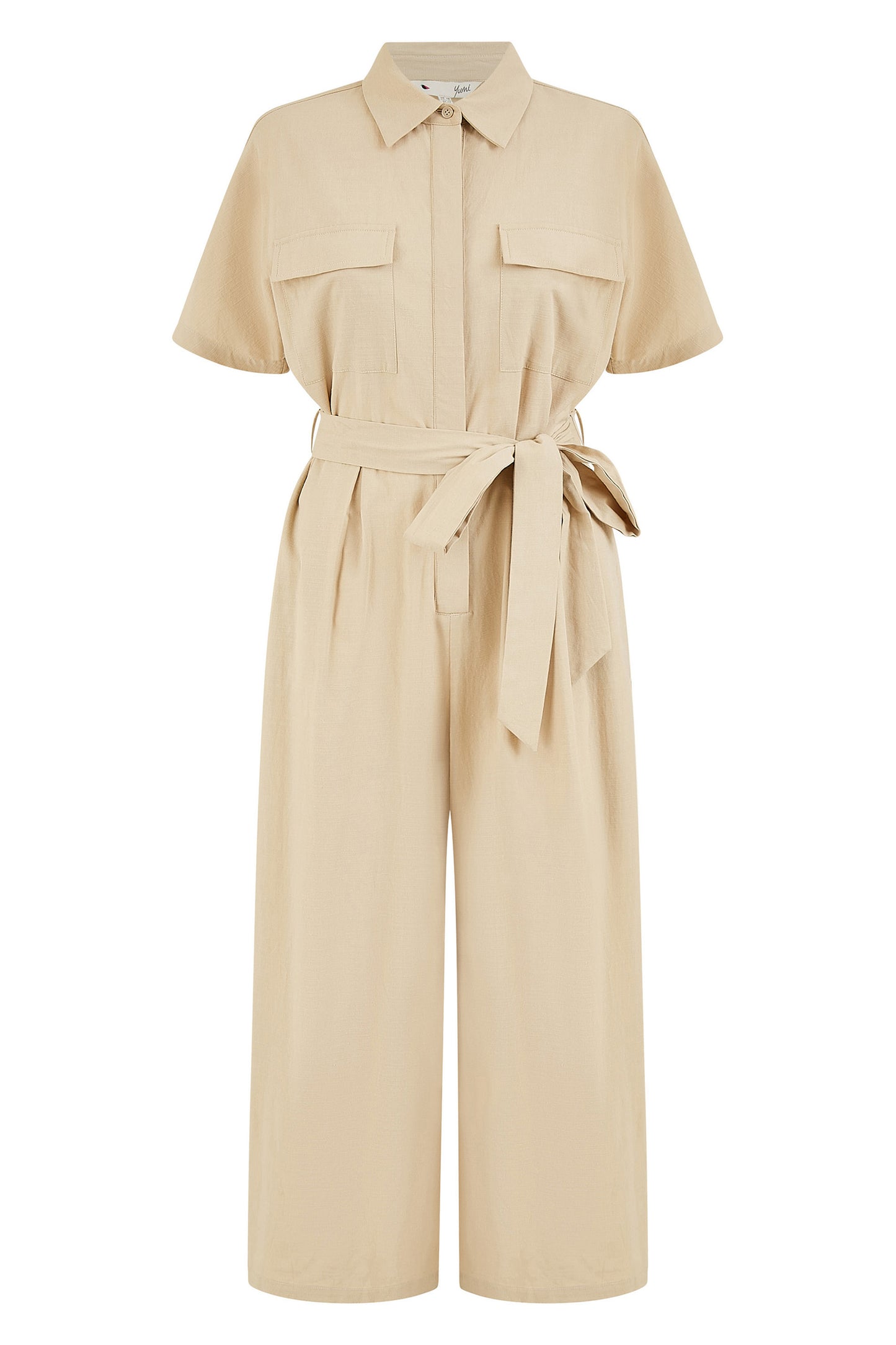 Yumi Stone Utility Relaxed Fit Jumpsuit JUMPSUIT Yumi