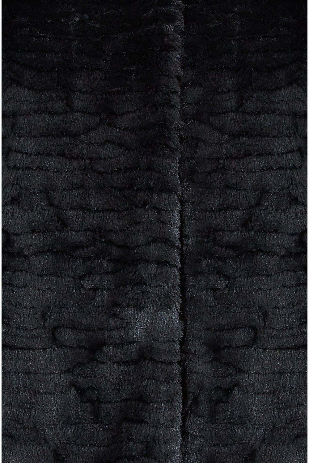 Mela Black Faux Fur Short Jacket Mela