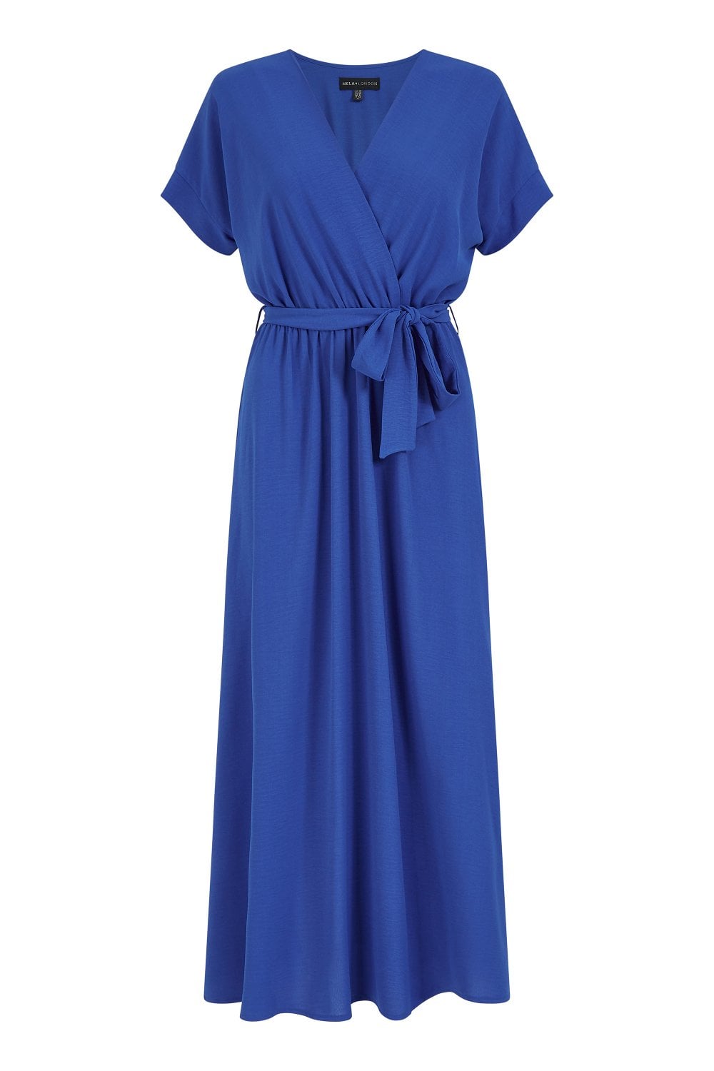 Mela Blue Kimono Sleeve Midi Dress Yumi