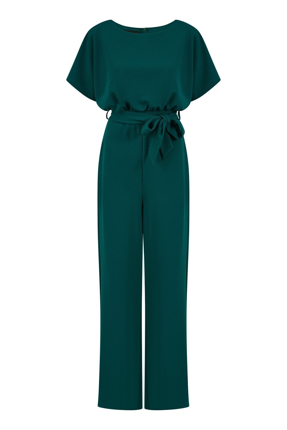 Mela Green Batwing Stretch Jumpsuit Mela