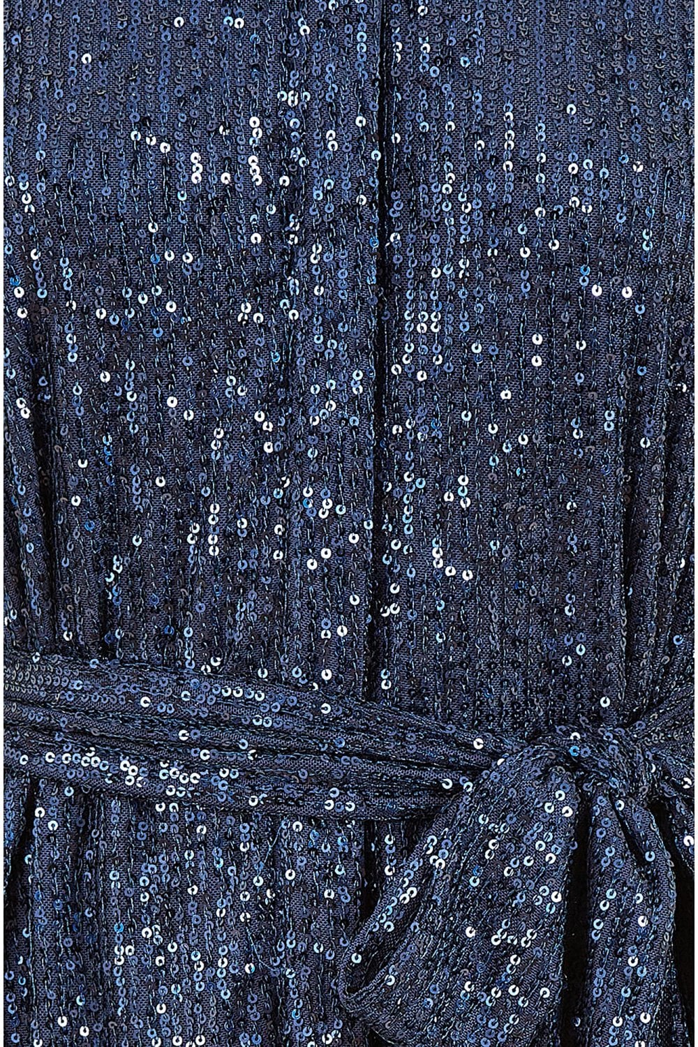 Mela Navy Sequin Shirt Dress Mela