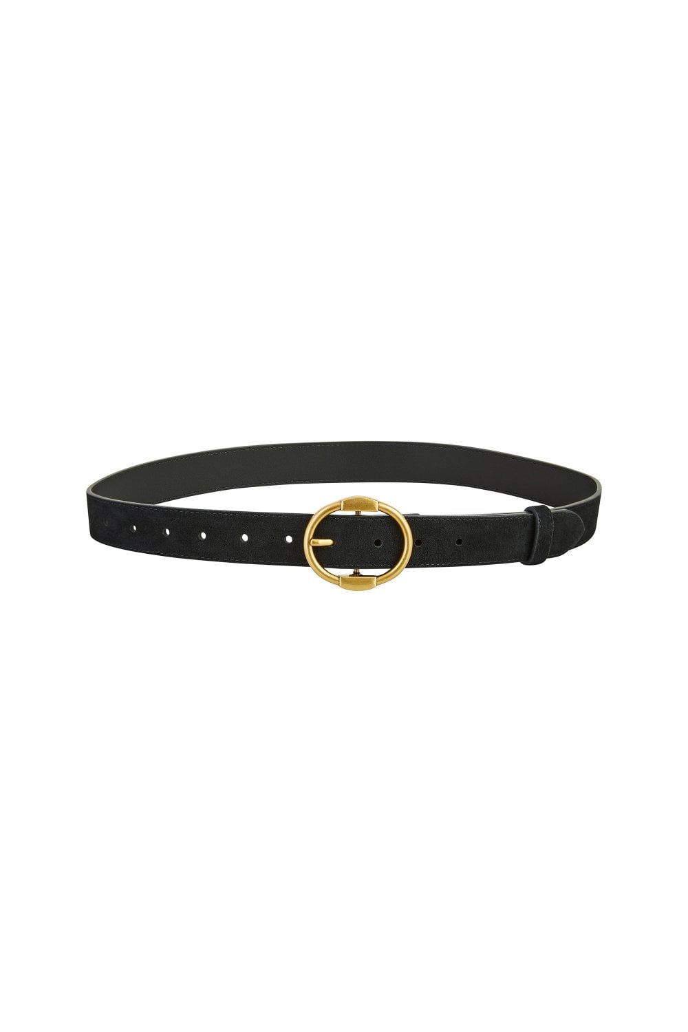 Yumi Black Gold Buckle Belt Yumi