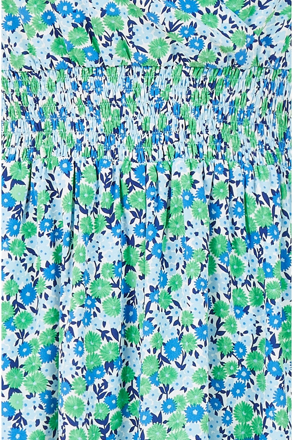 Yumi Green Ditsy Print Maxi Dress Yumi