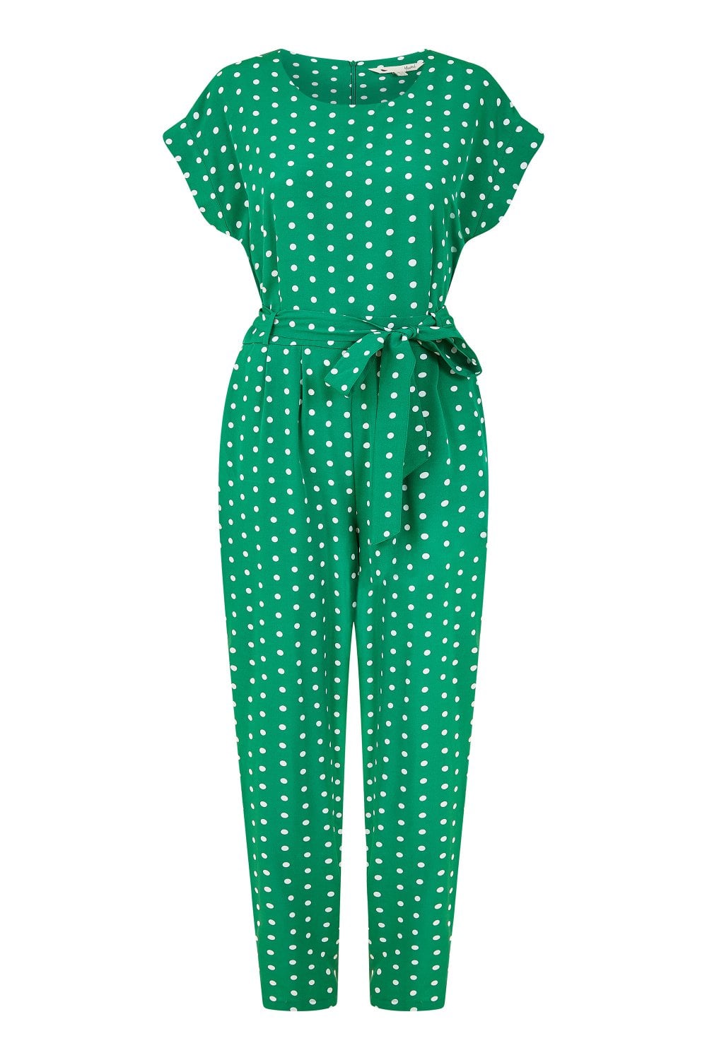 Yumi Green Spot Print Jumpsuit Yumi