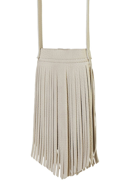 Yumi Ivory Tassel Bag Yumi