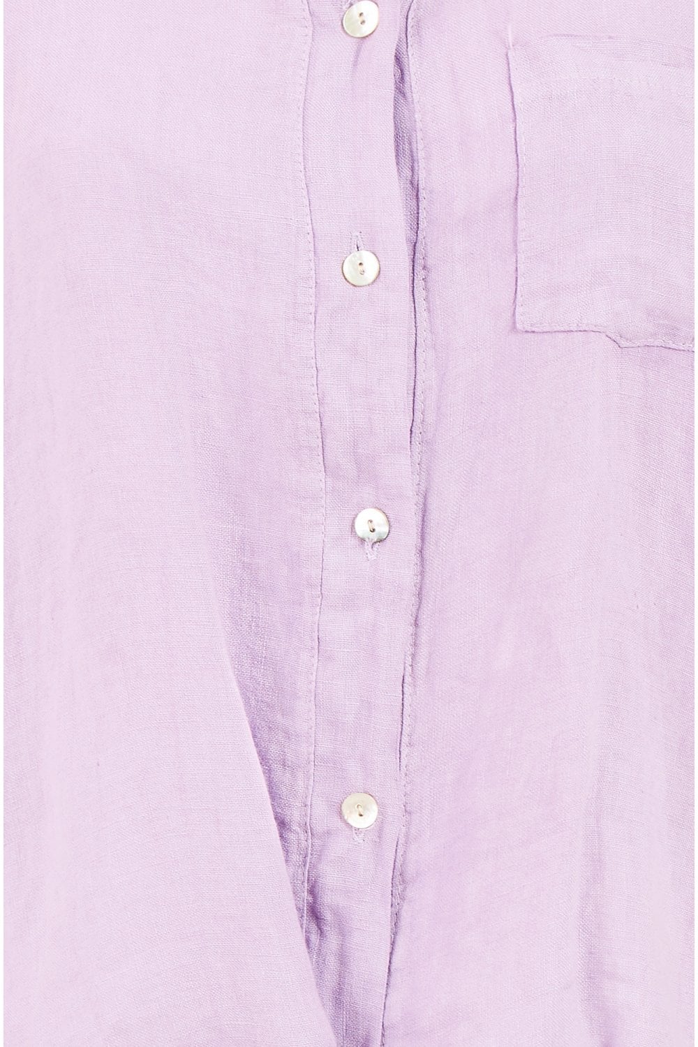 Yumi Lilac Italian Linen Shirt Yumi