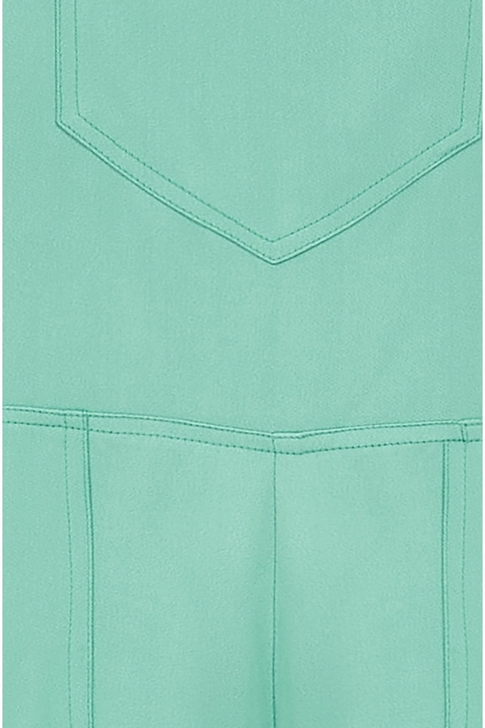 Yumi Mint Green Pocket Dungarees Yumi