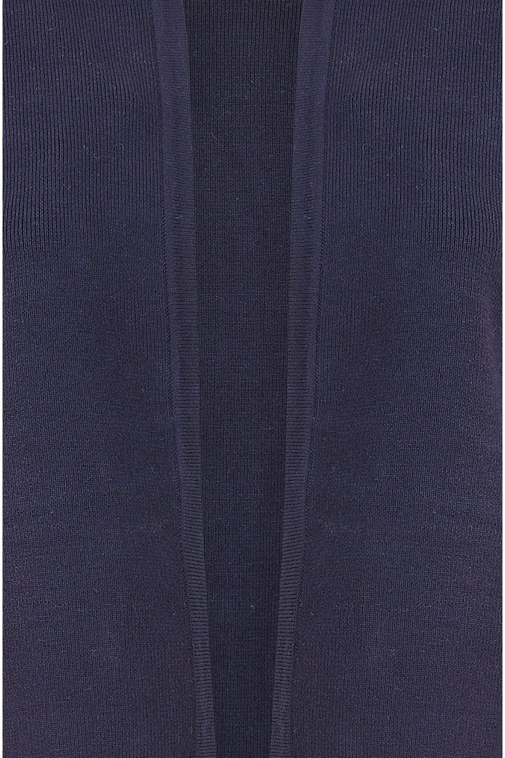 Yumi Navy Cropped Cardigan With Bell Sleeves Yumi