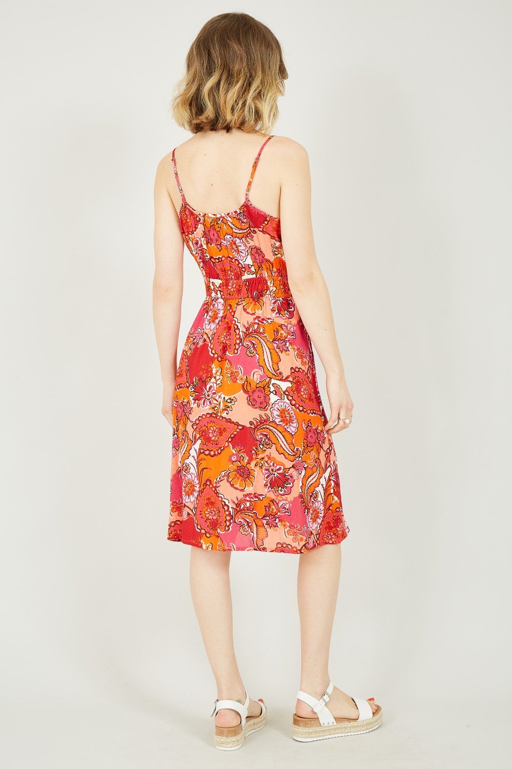 Yumi Pink Paisley Sundress Yumi