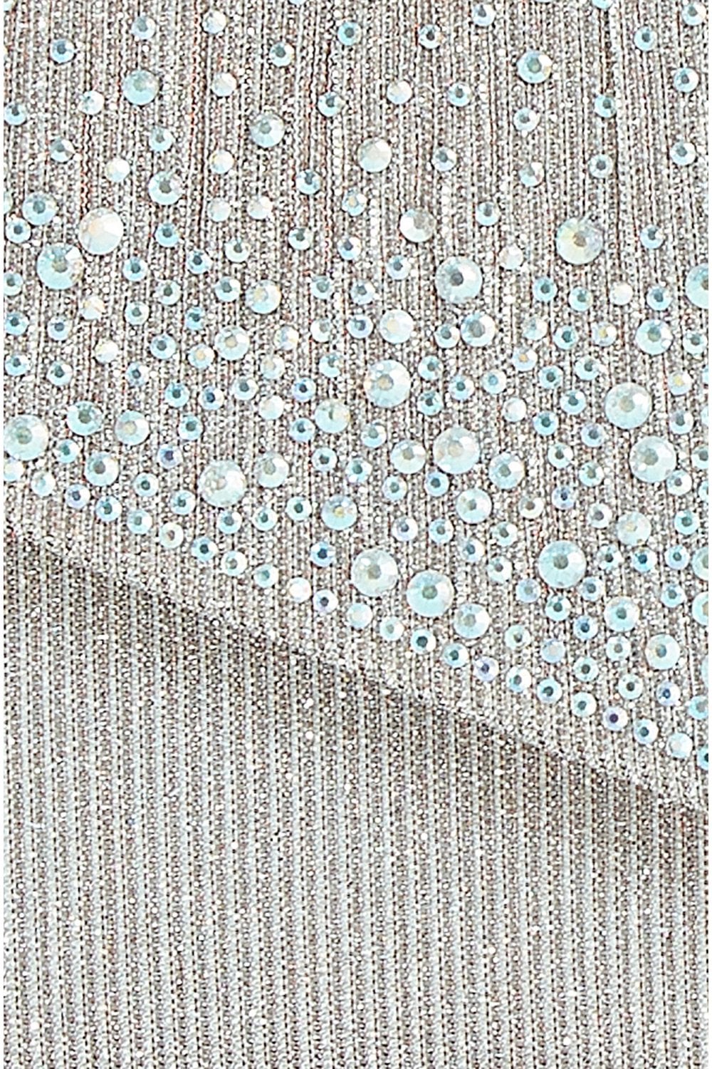 Yumi Rose Gold All Over Sparkle Envelope Clutch Bag Yumi