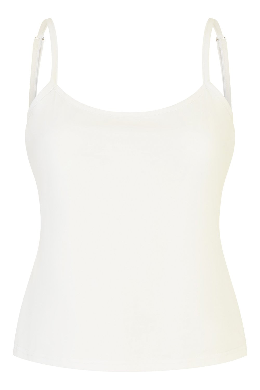 Yumi White Stretch Cami Top Yumi