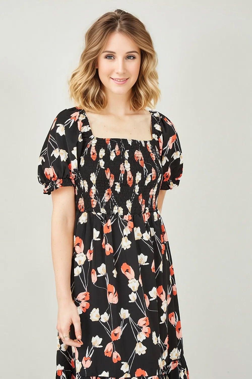 Printed midi cheap